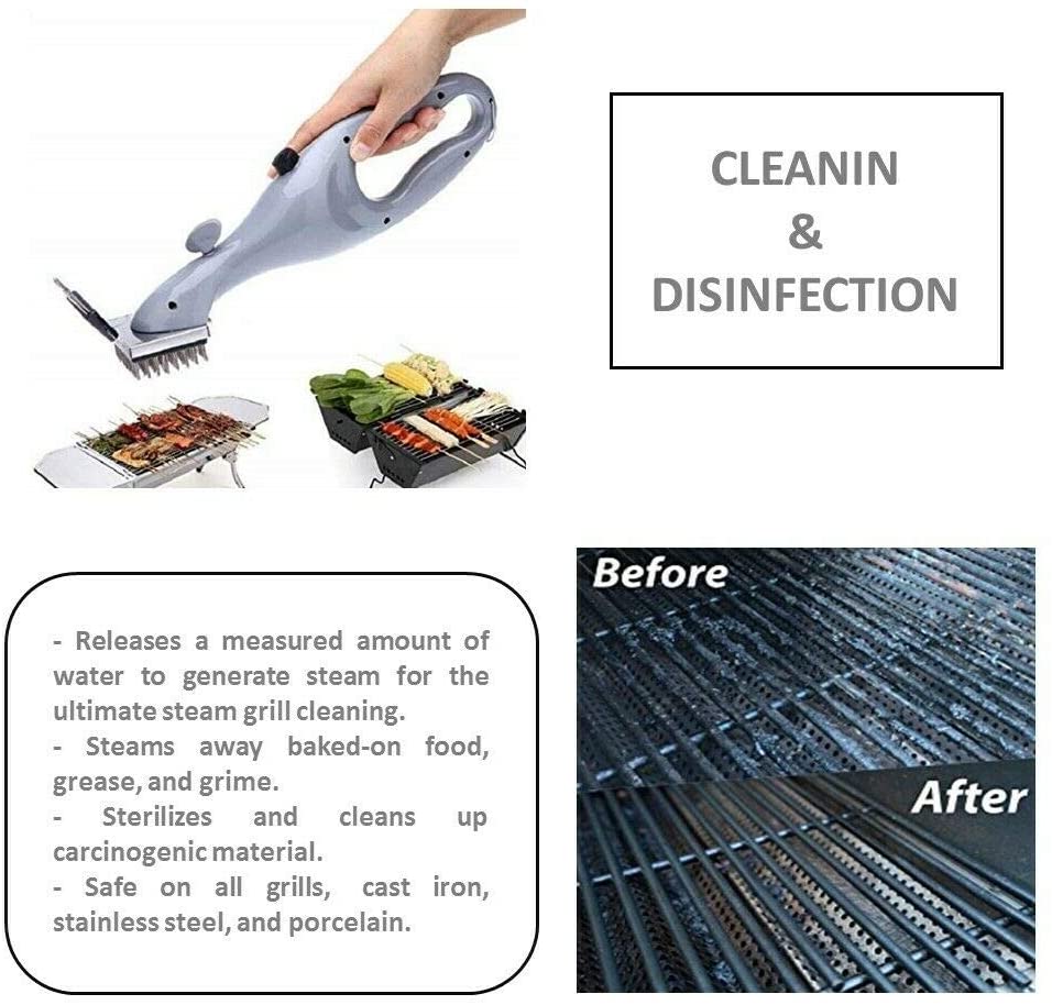 Lisslune | Grill Cleaning Brush - Steam Brush