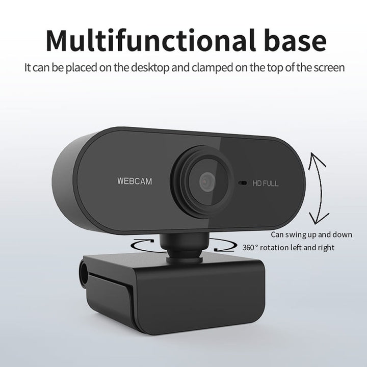 Lisslune | 1080p Web Cam - HD Camera for laptop