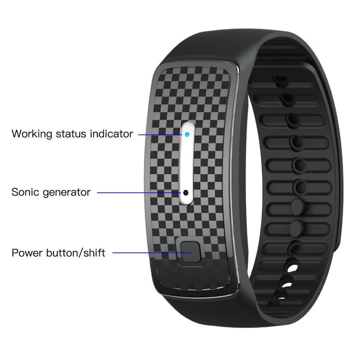 Lisslune | Anti Mosquito Bracelet Ultrasound Bug Repellent Bracelet