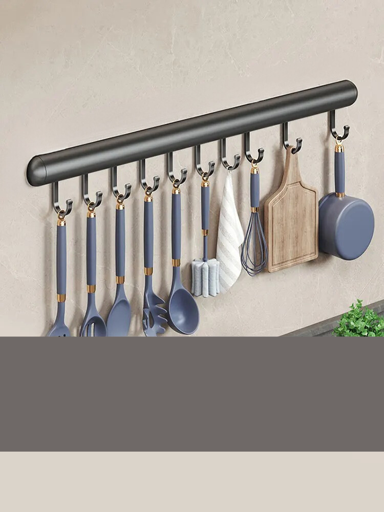 Lisslune | Kitchen hook rail - AluHook stainless steel