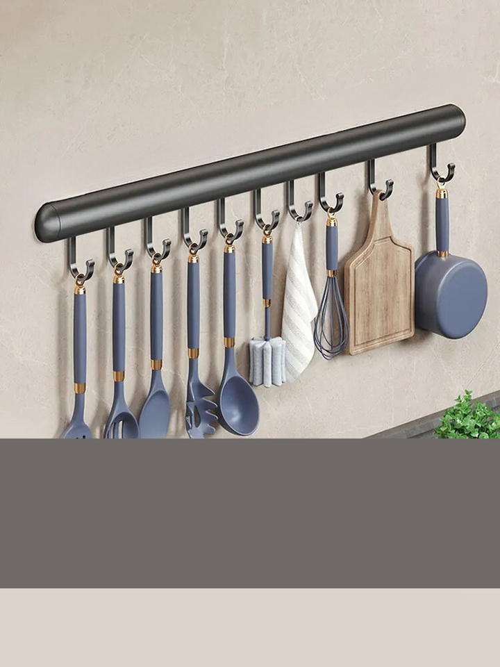 Lisslune | Kitchen hook rail - AluHook stainless steel