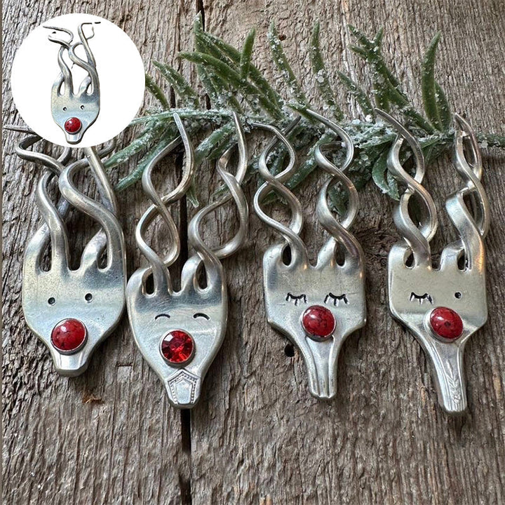 Lisslune | Funny Fork Reindeer Decoration