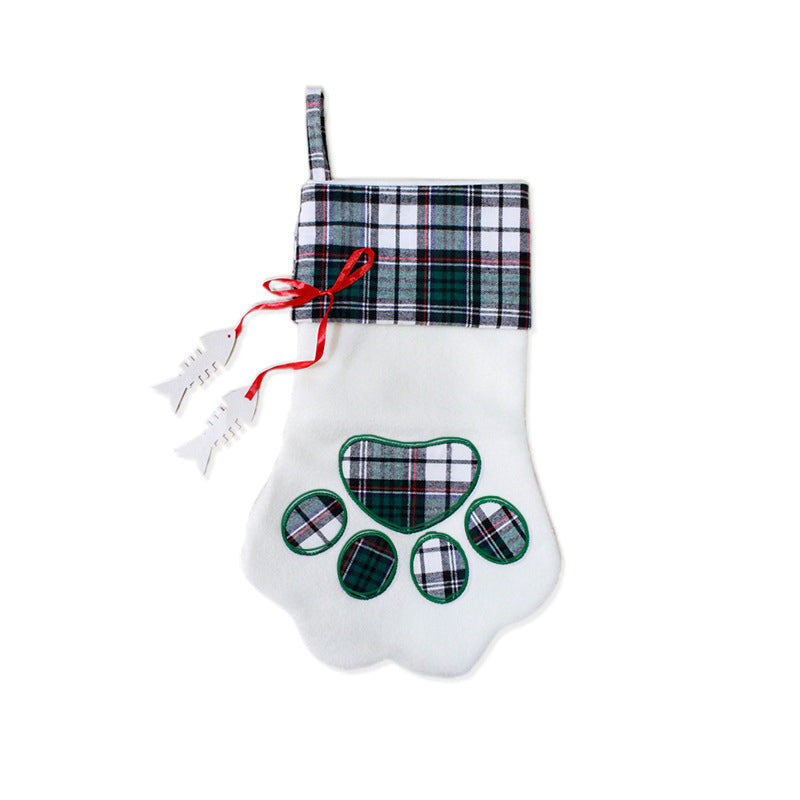 Lisslune | Checked Christmas Socks