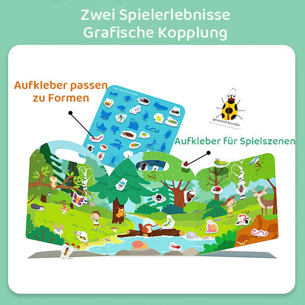 Lisslune | Portable Educational Jelly Book