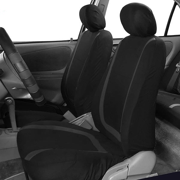 Lisslune | ComfortSeat 9-piece Car Seat Covers Set – Universal, Breathable & Washable