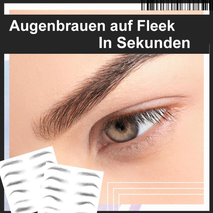 Lisslune | 4D Hair-like Authentic Eyebrows (2 Pieces)