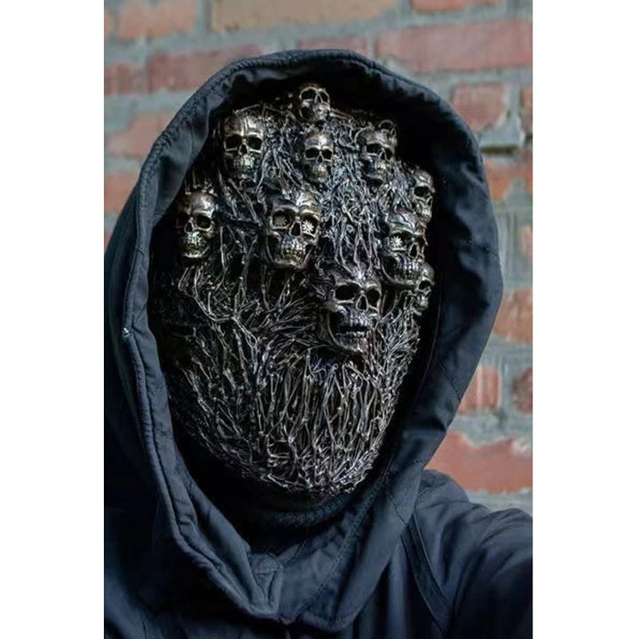 Lisslune | Halloween new Steam Skull Punk Mask