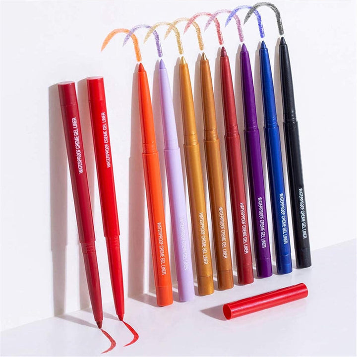 Lisslune | 20 Piece Colored Eyeliner Pencil Set