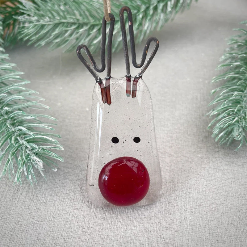 Lisslune | Fused Glass Christmas Tree Decoration