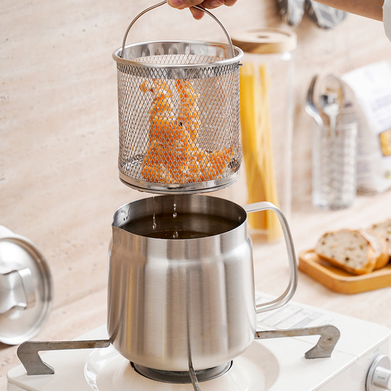 Lisslune | 2-in-1 304 Stainless Steel Multifunctional Oil Separator Pot