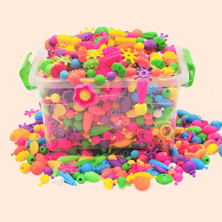 Lisslune | Pop beads for children's jewelry making