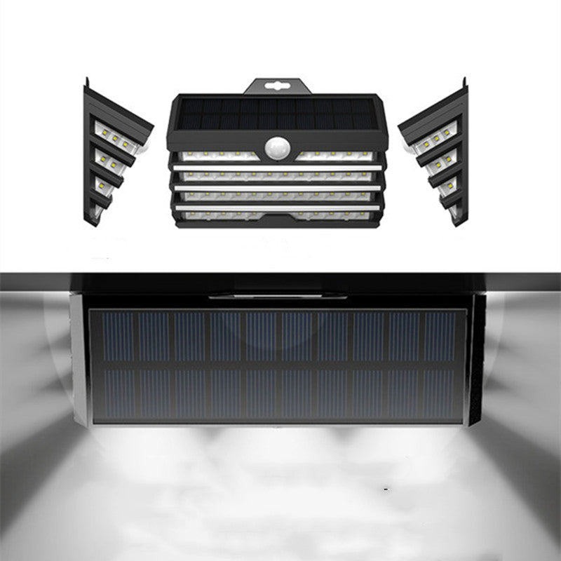 Lisslune | Waterproof & Motion Activated Solar Light, for Garden, Backyard, Deck, Patio, Garage