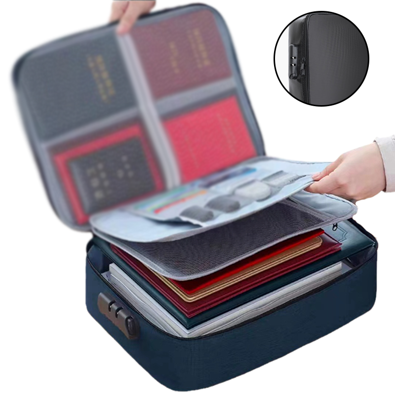 Lisslune | Waterproof and fireproof sealable document storage bag