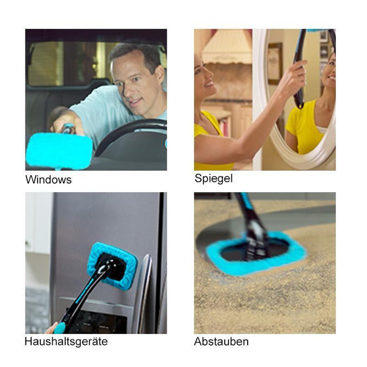 Lisslune | Window cleaner, with reusable microfiber cover