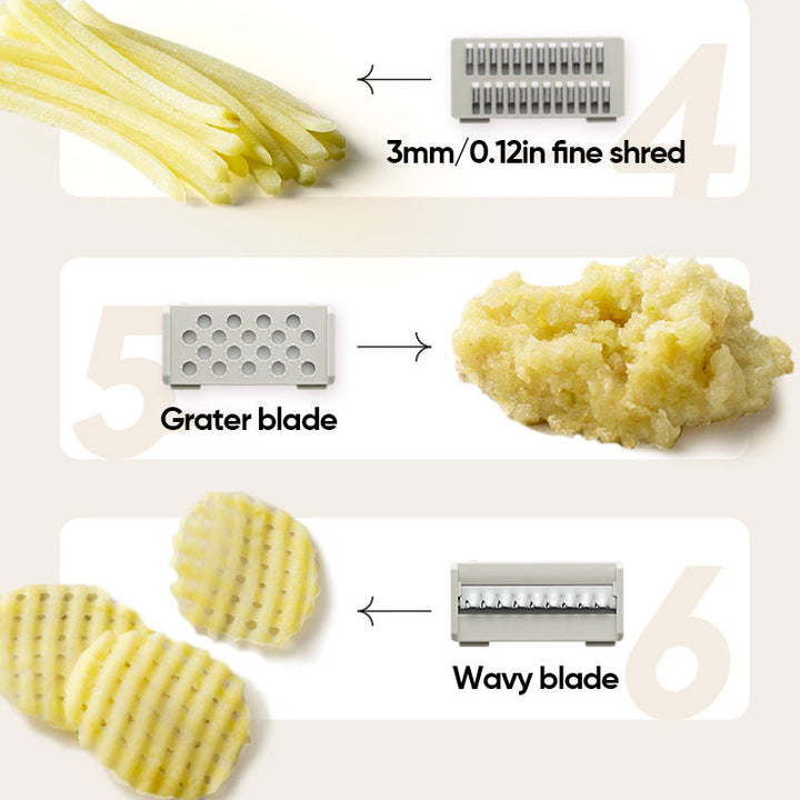Lisslune | Stainless steel multifunctional vegetable chopper