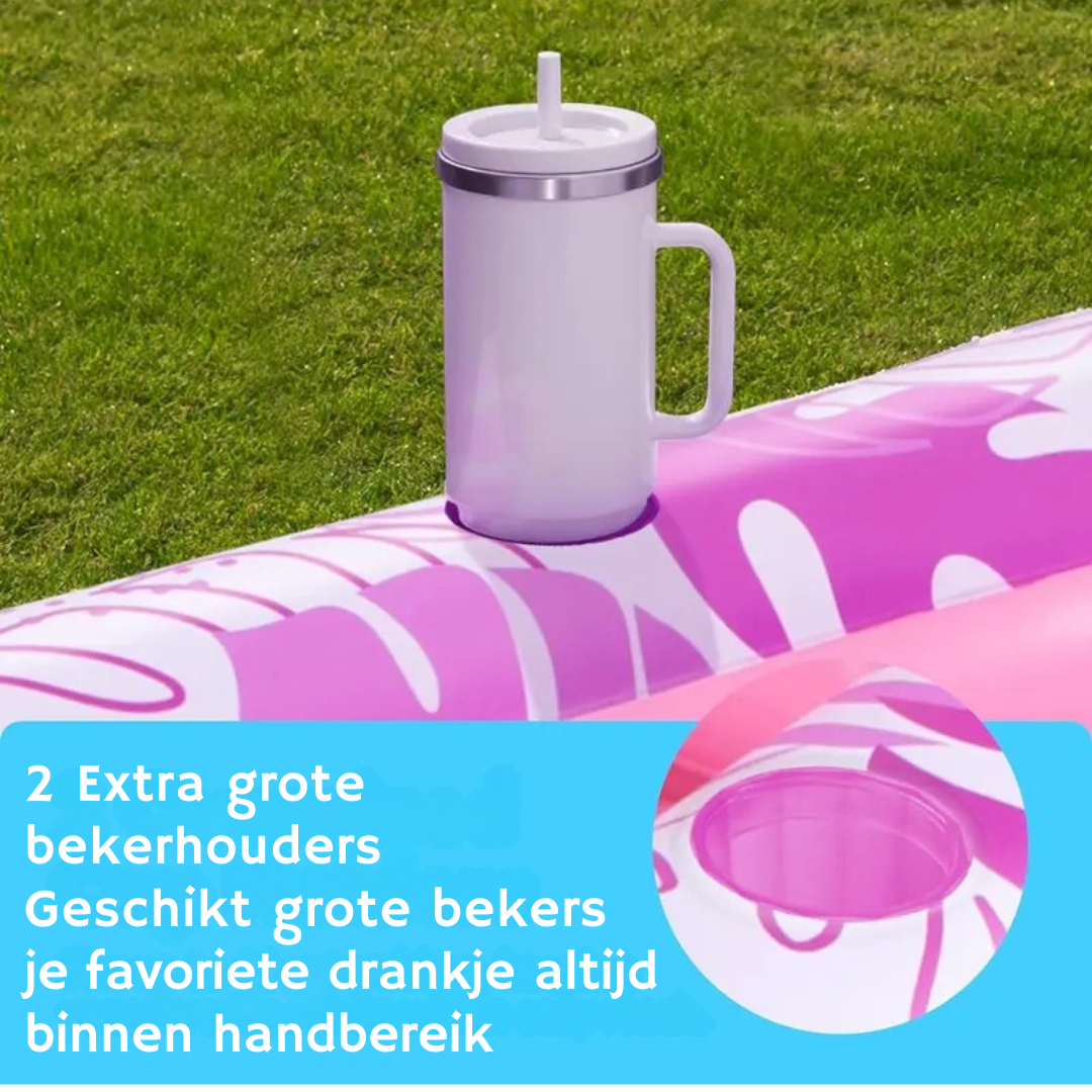 Lisslune | SunLounge Inflatable Sun Pool – Comfortable Lounger for Garden or Balcony
