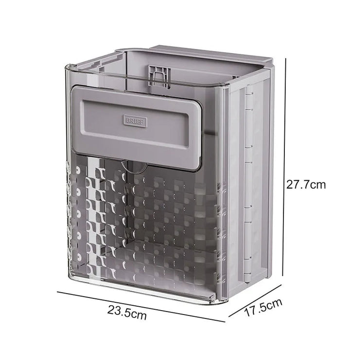 Lisslune | Space Saver Door Hanging Foldable Garbage Can