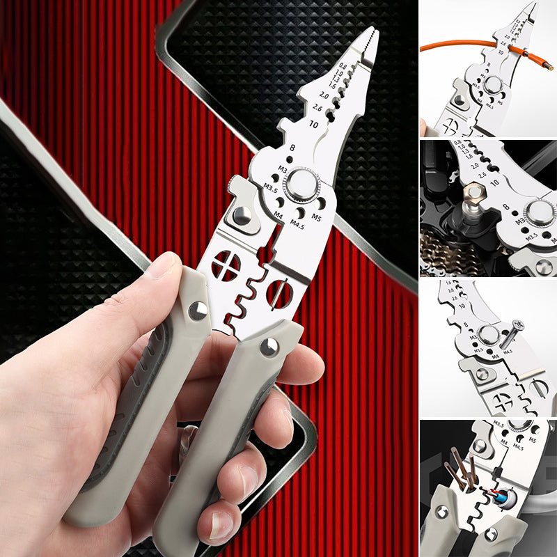 Lisslune | Multifunctional Stripping Tool Crimping Pliers Cutting Pliers