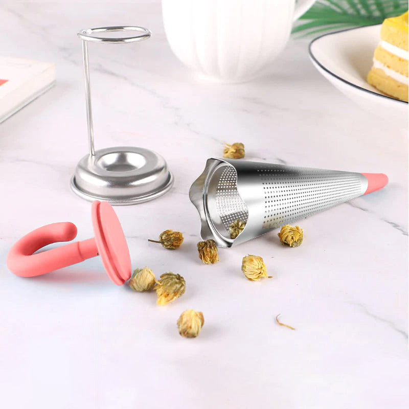 Lisslune | Stainless Steel Tea Strainer Umbrella