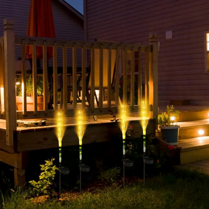 Lisslune | SolarPlume Outdoor Courtyard Lamps