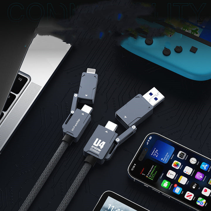 Lisslune | Dual Type-C Full-Function Data Cable