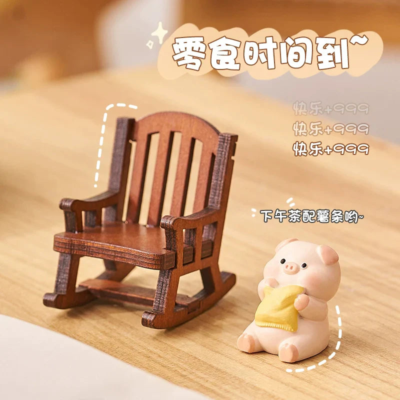 Lisslune | Cute Stress-Relief Desk Decor: Mood-Boosting Office Trinket for Gals