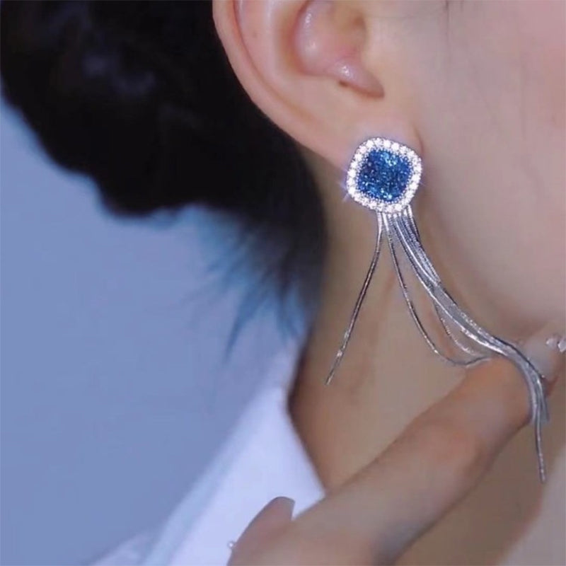 Lisslune | Long Tassel Earrings