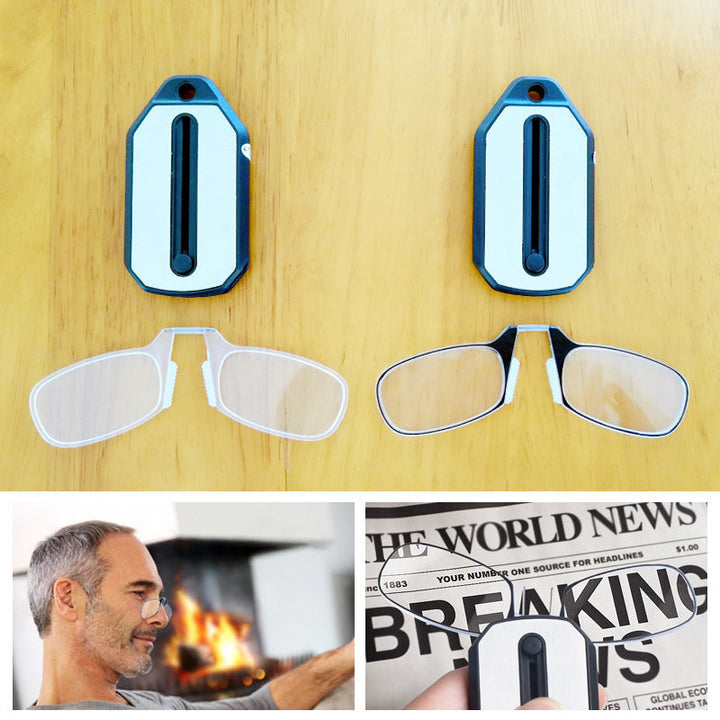 Lisslune | Nose clip reading glasses