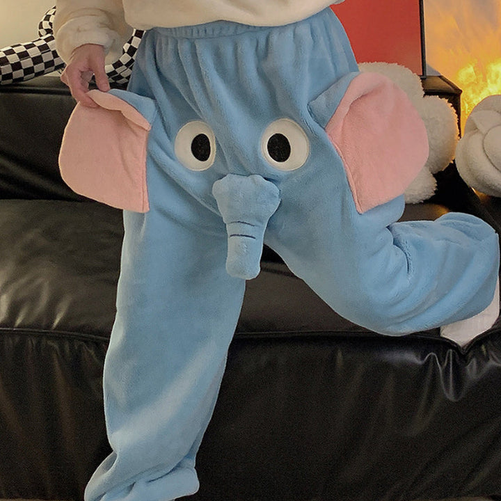Lisslune | Funny Elephant Homewear Pants