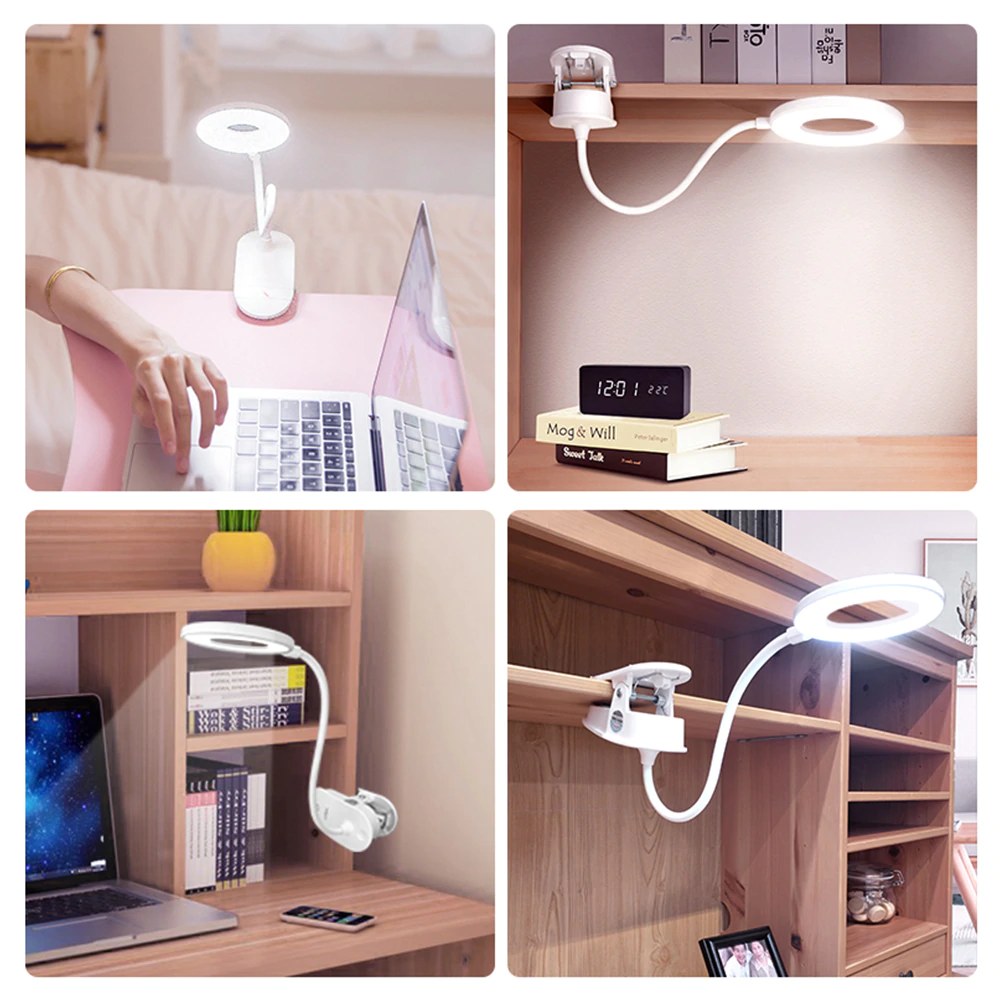 Lisslune | Wireless Bedside Clip-On Lamp