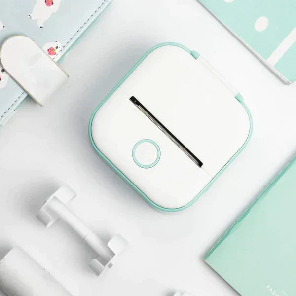 Lisslune | PixiPrint – Inkless Mini Portable Bluetooth Printer for Photos, Notes & Documents