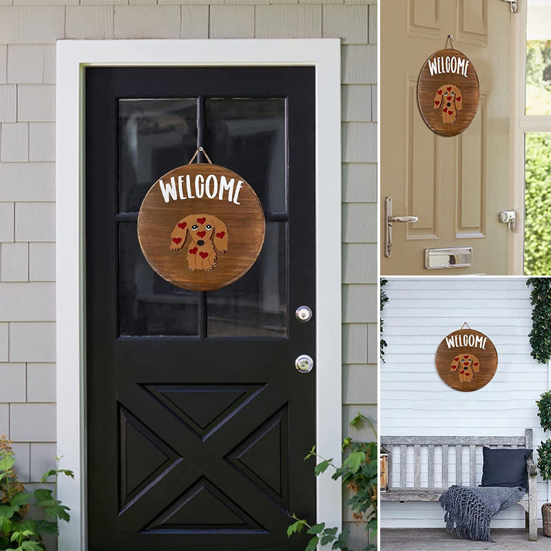 Lisslune | Dachshund door hanging decoration