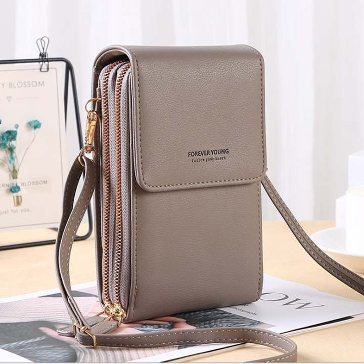Lisslune | Large Capacity Elegant Shoulder Bag with Touchscreen for Phones