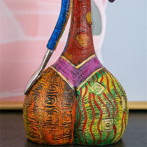 Lisslune | Modern Abstract Woman Sculptures – Handcrafted Colourful Resin Art for Home Decor