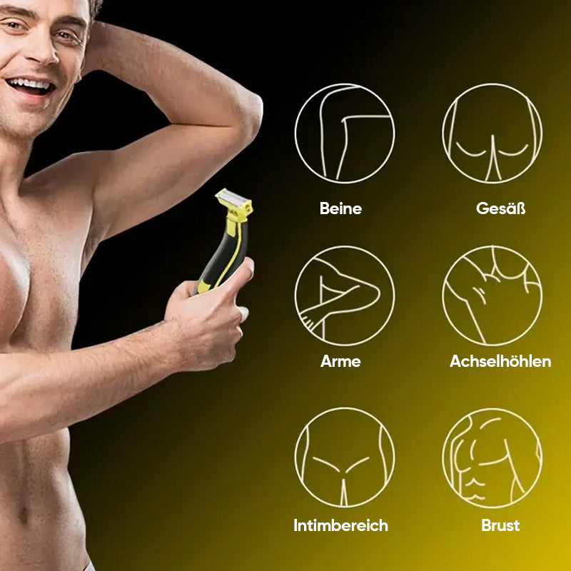 Lisslune | Wet and Dry Shaver with Full Body Wash