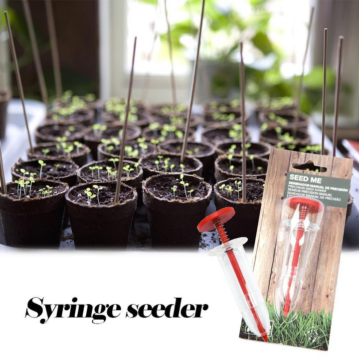 Lisslune | Needle Seed Spreader for Garden – Precise Plant Seed Dispenser for Even Seeding