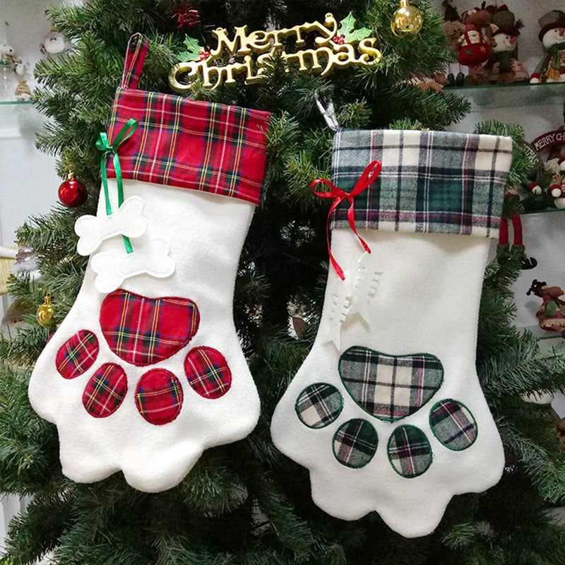 Lisslune | Checked Christmas Socks