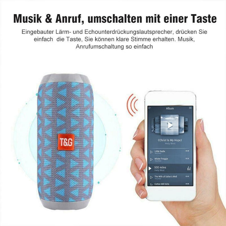 Lisslune | Portable Mini Speaker ( Bluetooth / Micro SD / AUX )