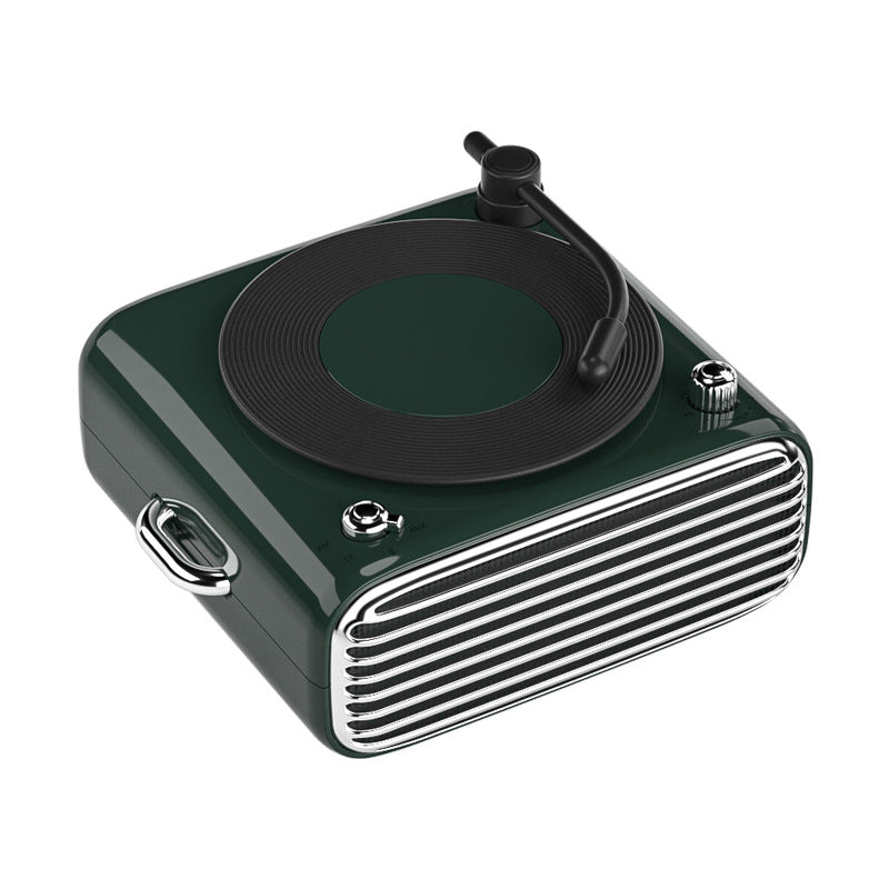 Lisslune | Retro Bluetooth Speaker, with FM Radio & Air Freshener, for Home & Office