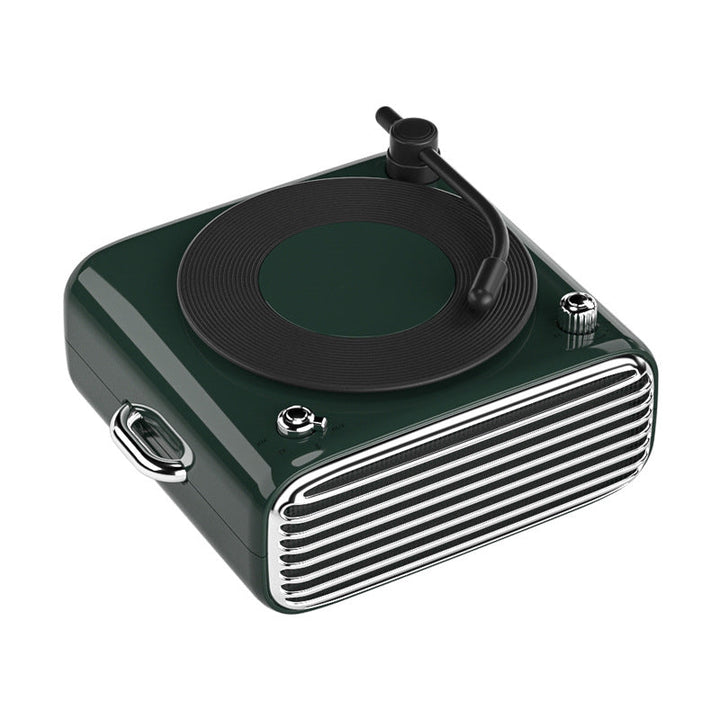 Lisslune | Retro Bluetooth Speaker, with FM Radio & Air Freshener, for Home & Office