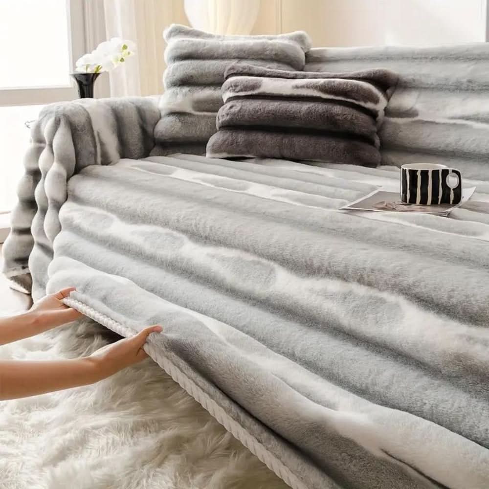 Lisslune | FleeceElegance - Thick and cloud-like sofa cover