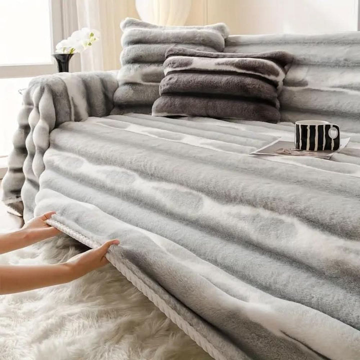 Lisslune | FleeceElegance - Thick and cloud-like sofa cover