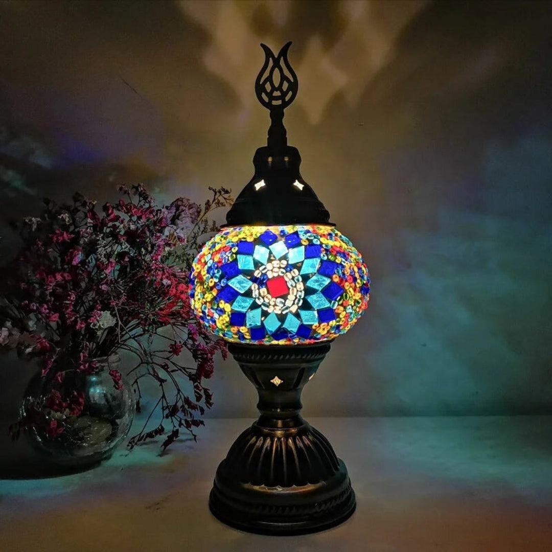 Lisslune | Mosaic Colorful Pattern Table Lamp