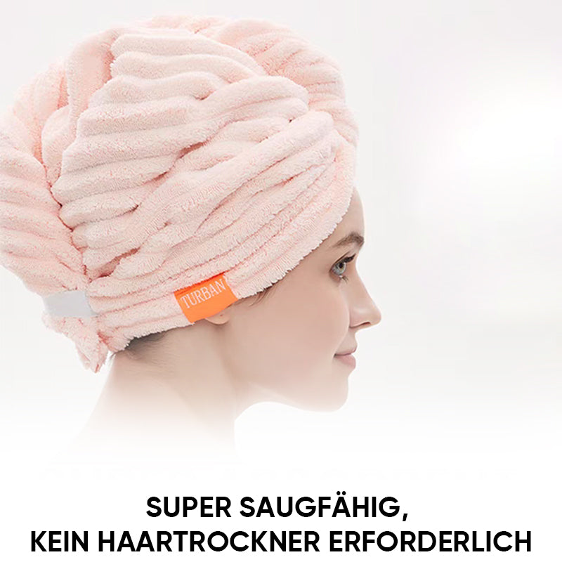 Lisslune | Coral Velvet Hair Dryer Cap