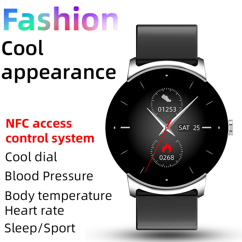 Lisslune | BCKS02 Blood sugar meter Blood oxygen Blood pressure Heart rate Bluetooth Smartwatch