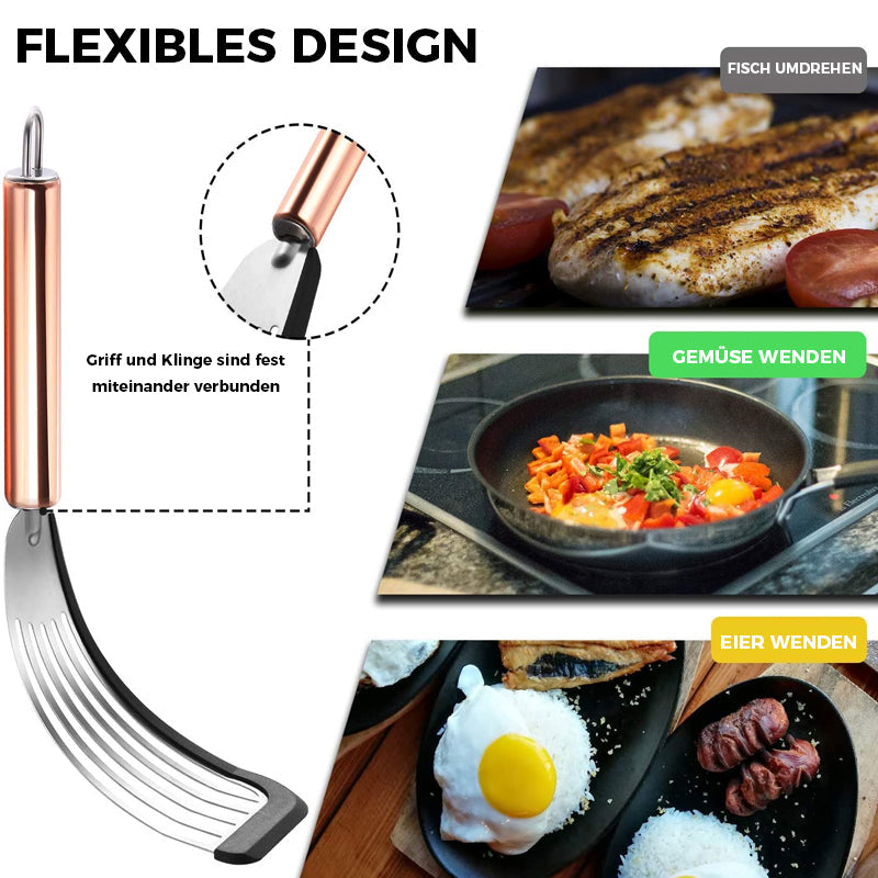 Lisslune | Silicone and stainless steel spatula
