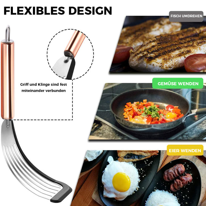Lisslune | Silicone and stainless steel spatula