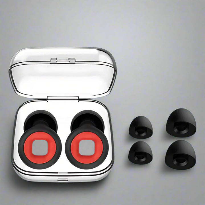Lisslune | SilentGuard Sleeping Earplugs | Comfortable, Noise-Reducing Design for Restful Sleep and Sound Isolation