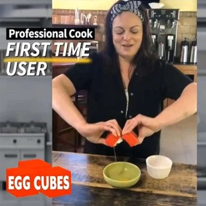 Lisslune | Egg Cube Egg Separator Insert Handheld