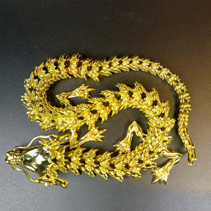 Lisslune | Golden Dragon with movable joints